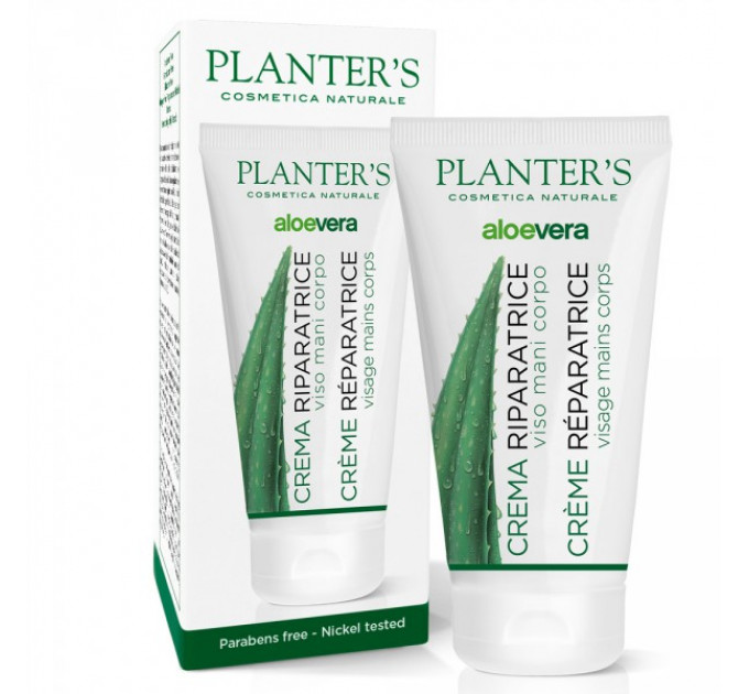 Восстанавливающий крем PLANTER'S Aloe Vera Face-Hands-Body Moisturizer Repair Cream для лица, рук, тела (150 мл)